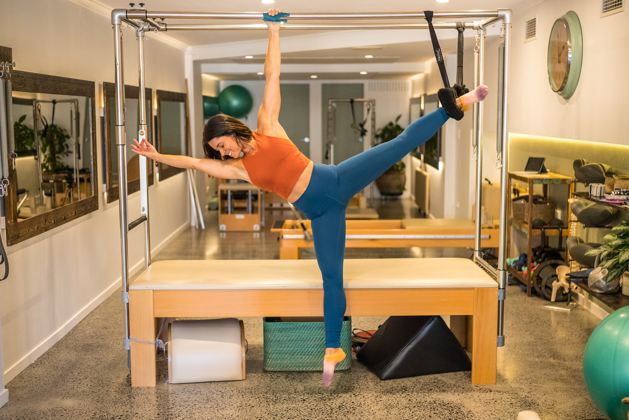 Luisa Saiter Lins, Plank Pilates owner, on the Trap Table
